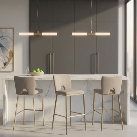 Cutout-Back Bar Stools (2) | OROA Modern Burton | Oroa.com