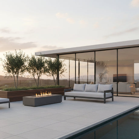 Aluminum-Framed Outdoor Sofa | OROA Modern Wake