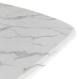 White Marble Dining Table | OROA Modern Reynold