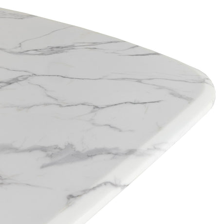 White Marble Dining Table | OROA Modern Reynold