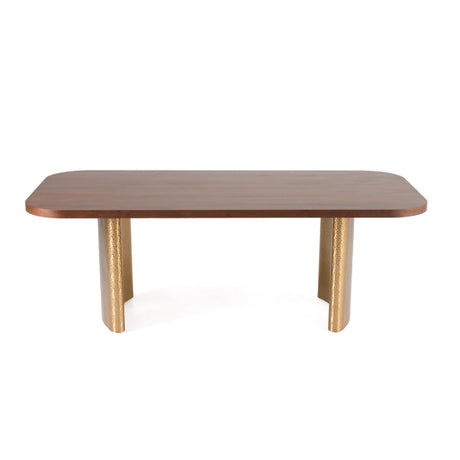 Wanut Veneer Dining Table | OROA Modern Marjorie