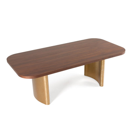 Wanut Veneer Dining Table | OROA Modern Marjorie