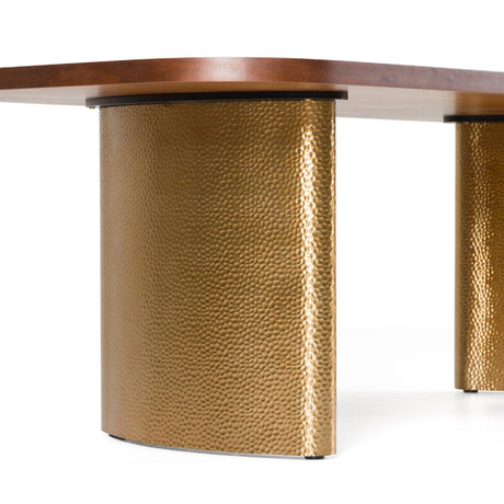 Wanut Veneer Dining Table | OROA Modern Marjorie