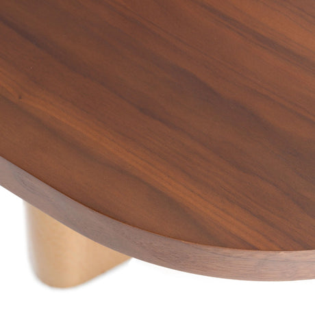 Wanut Veneer Dining Table | OROA Modern Marjorie