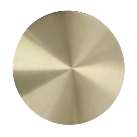 Gold Aluminum End Table | OROA Modern Peter