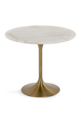 White Marble Tulip Dining Table | OROA Modern Collins | Oroa.com
