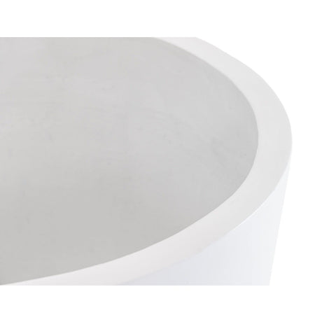 White Concrete Planter Set (3) | OROA Modern Goliad