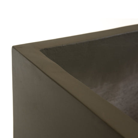 Gray Concrete Planter | OROA Modern Helotes
