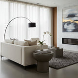 Round Terrazzo End Table | OROA Modern Fate