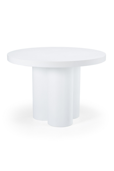 Round Concrete Dining Table | OROA Modern Bruni