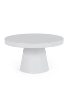 Concrete Pedestal Coffee Table | OROA Modern Desoto | Oroa.com