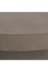 Round Concrete Coffee Table | OROA Modern Morley | Oroa.com