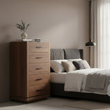 5-Drawer Walnut Chest | OROA Modern Bailey | Oroa.com