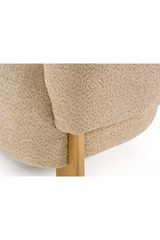 Curved-Back Accent Chair | OROA Modern Optima | Oroa.com