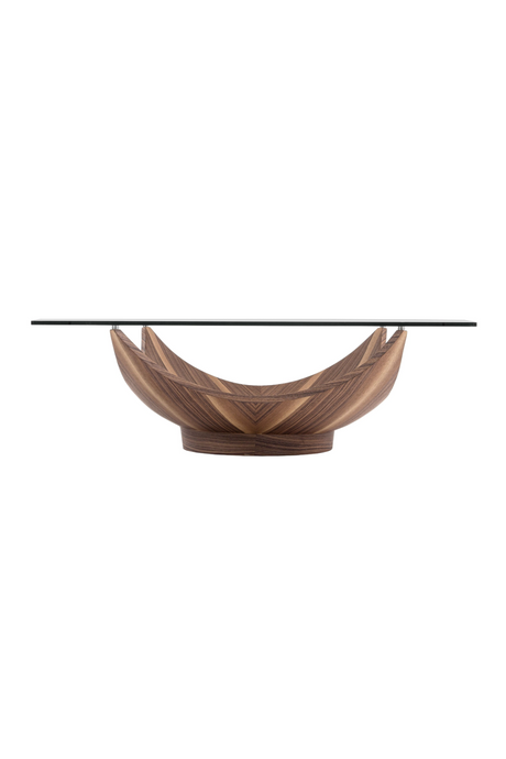 Square Tempered Glass Coffee Table | OROA Modern Sunset | Oroa.com