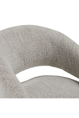 Gray Wheeled Dining Chair | OROA Modern Kadoka | Oroa.com