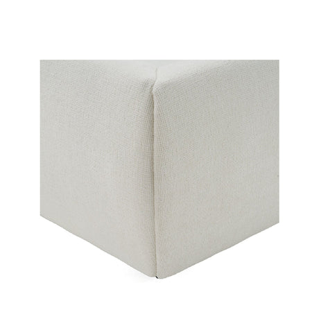 White Upholstered Bed | OROA Modern Liam