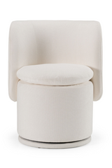 Rounded Swivel Dining Chair | OROA Modern Norris | Oroa.com
