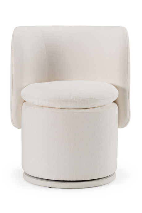 Rounded Swivel Dining Chair | OROA Modern Norris | Oroa.com