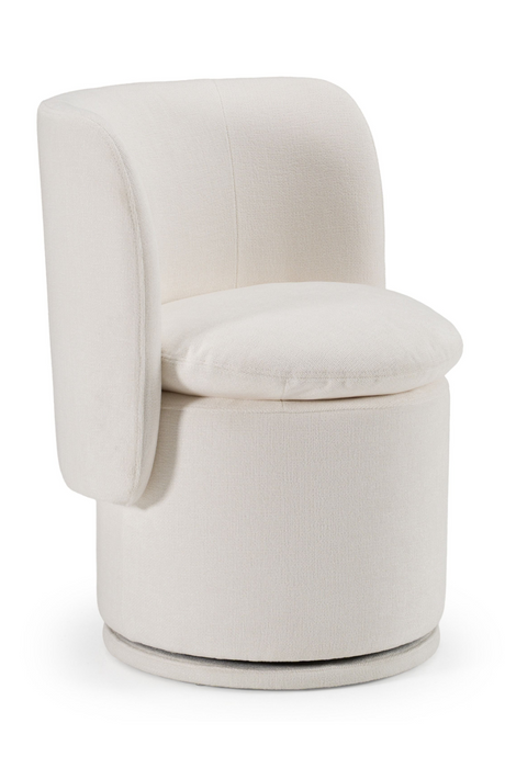 Rounded Swivel Dining Chair | OROA Modern Norris | Oroa.com