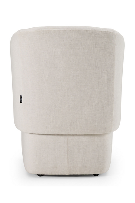 Curved Wheeled Dining Chair | OROA Modern Tassell | Oroa.com
