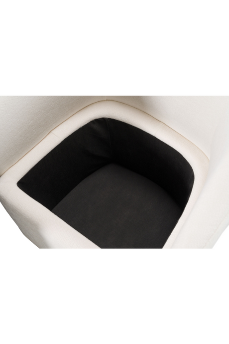 Curved Wheeled Dining Chair | OROA Modern Tassell | Oroa.com