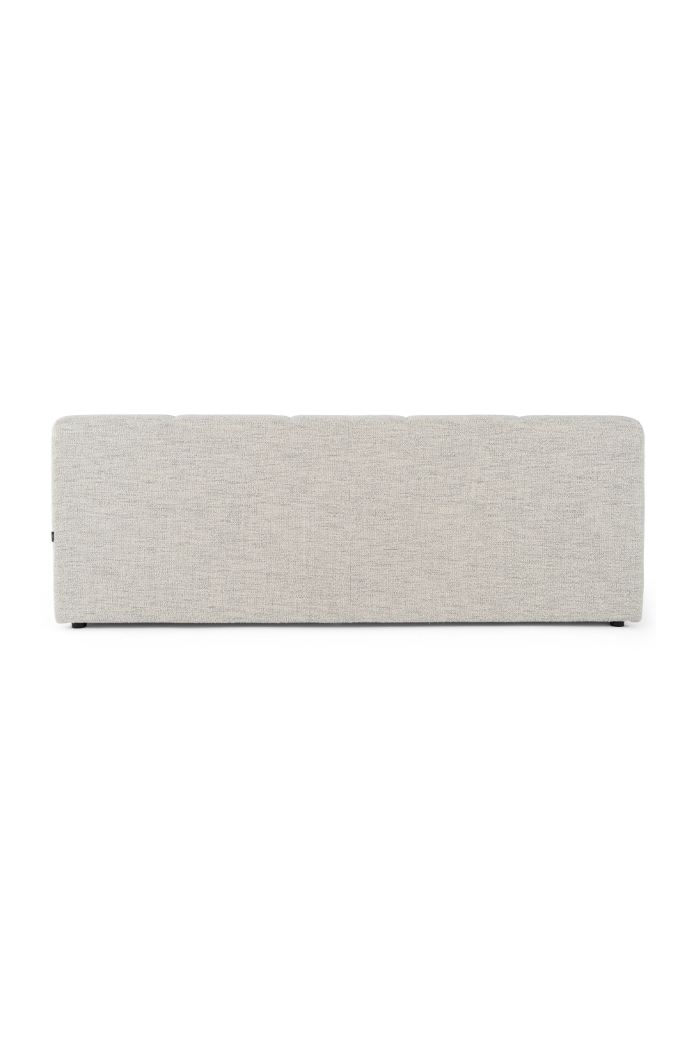 Channel-Tufted Cream Bed | OROA Modern Lamont | Oroa.com
