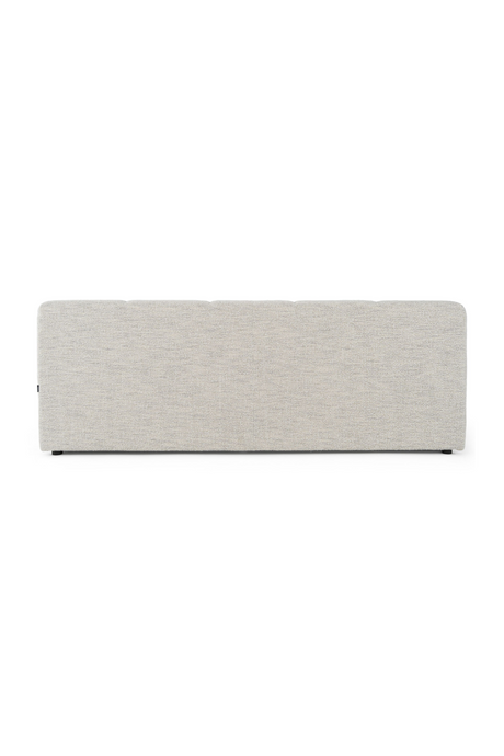 Channel-Tufted Cream Bed | OROA Modern Lamont | Oroa.com