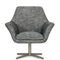 Wing-Armed Swivel Lounge Chair | OROA Modern Elvin | Oroa.com