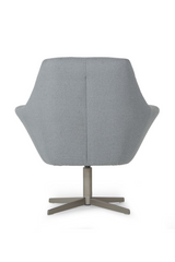 Wing-Armed Swivel Lounge Chair | OROA Modern Elvin | Oroa.com