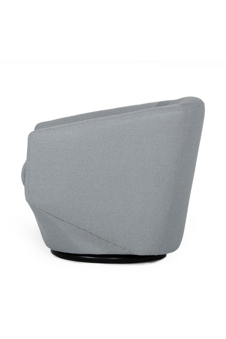 Gray Swivel Accent Chair | OROA Modern Tyson | Oroa.com