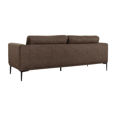 Brown Fabric Sofa | OROA Modern Jada