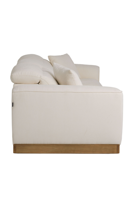 White Fabric Recliner Sofa | OROA Modern Hagerty | Oroa.com