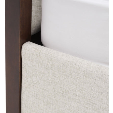 Brown Oak Canopy Bed | OROA Modern Manhattan | Oroa.com