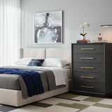 Wash Gray 5-Drawer Chest | OROA Modern Manhattan | Oroa.com