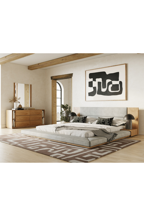 Natural Oak 6-Drawer Dresser | OROA Modern Jagger | Oroa.com