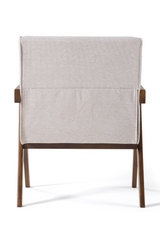 Walnut V-Leg Accent Chairs (2) | OROA Modern Joseline | Oroa.com