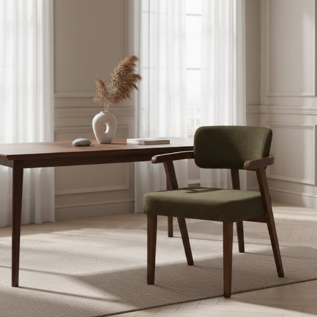 Green Fabric Dining Chair | OROA Modern Sacks