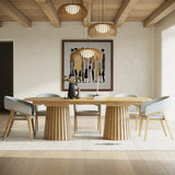 Extendable Oak Dining Table | OROA Modern Truman
