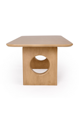 White Oak Veneer Dining Table | OROA Modern Oshana | Oroa.com