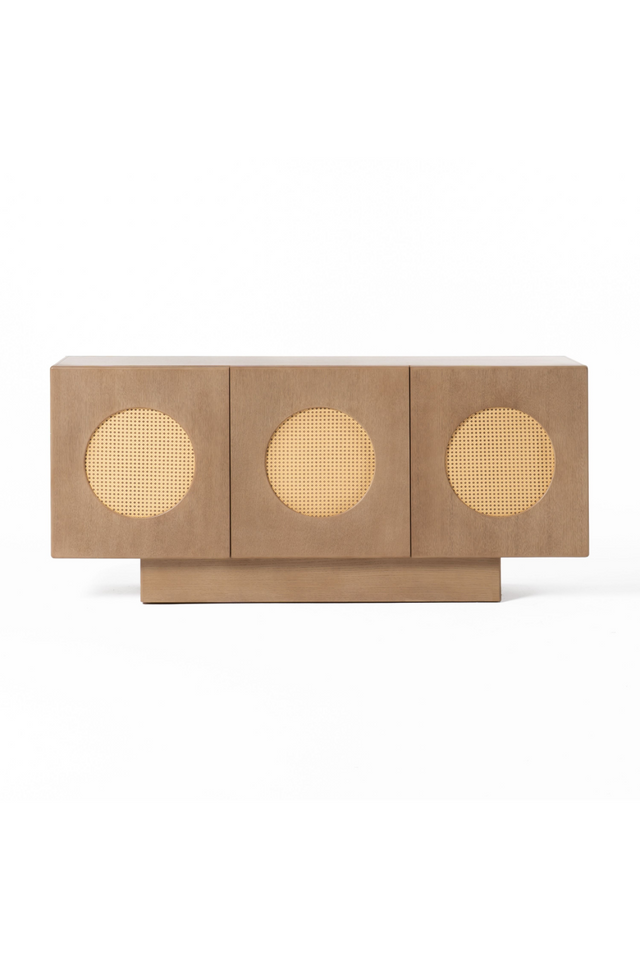 White Oak 3-Door Sideboard | OROA Modern Oshana | Oroa.com