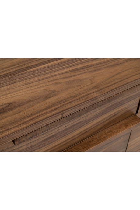 6-Drawer Walnut Veneer Dresser | OROA Modern Amberlie | Oroa.com
