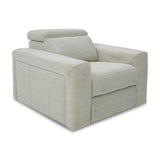 Beige Power Recliner Lounge Chair | OROA Modern Gering