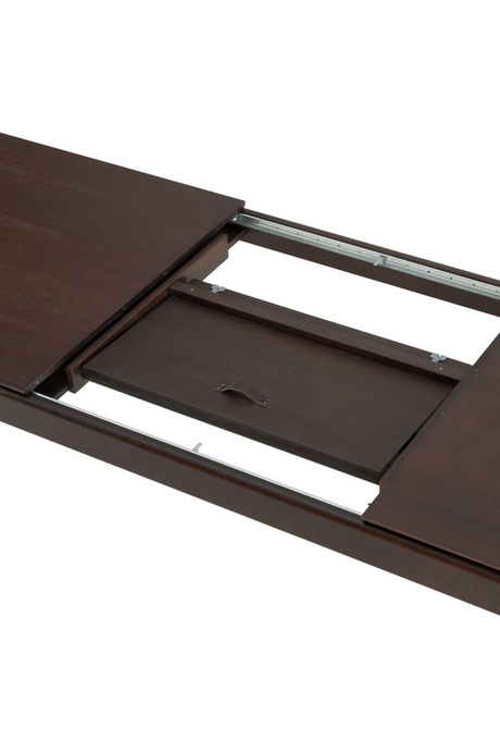 Brown Oak Extendable Dining Table | OROA Modern Dallas | Oroa.com