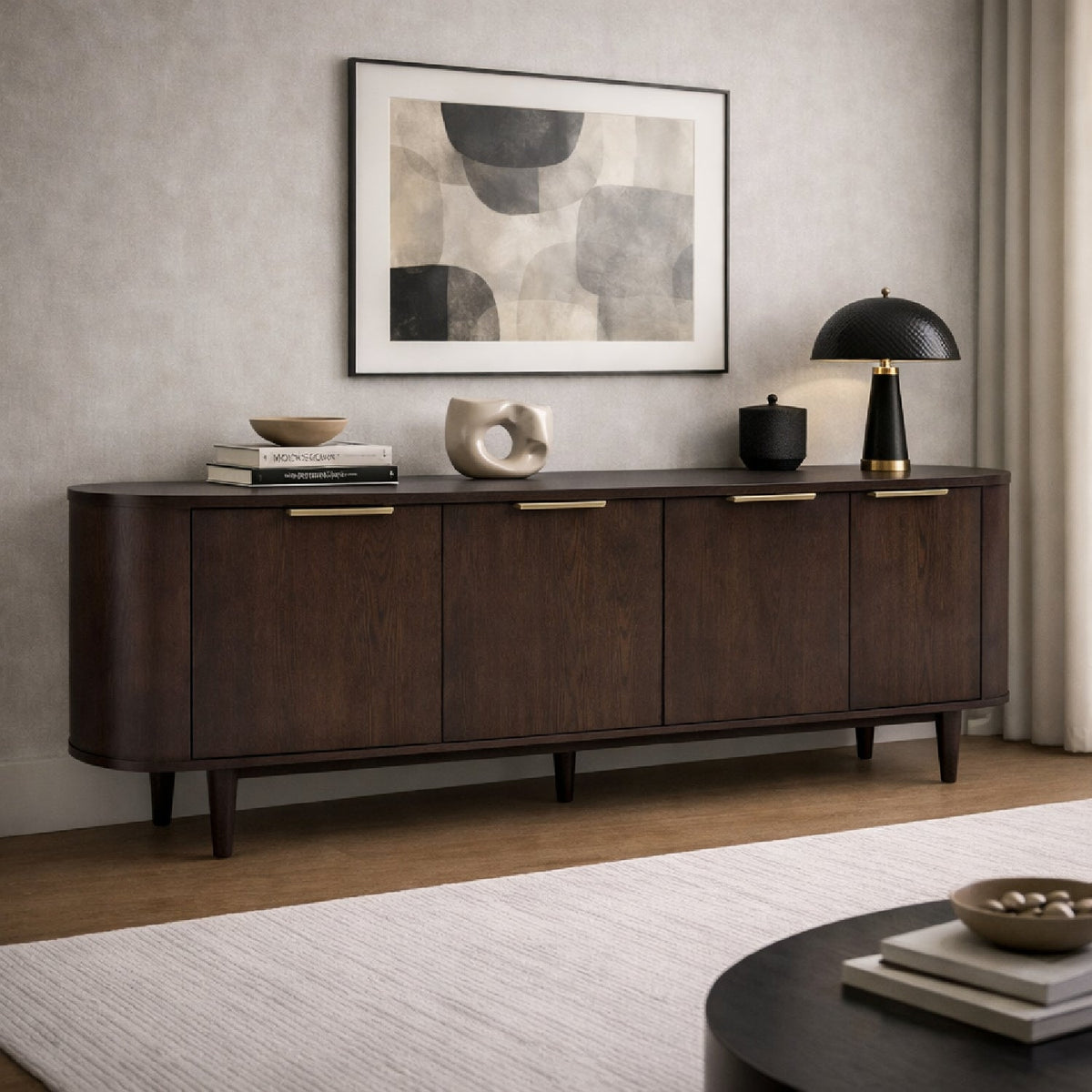3-Door Oak Sideboard | OROA Modern Richmond