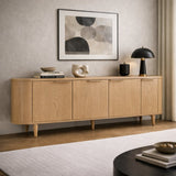 3-Door Oak Sideboard | OROA Modern Richmond
