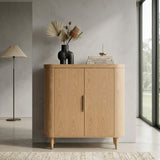 Oak 2-Door Tall Sideboard | OROA Modern Richmond