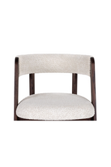 Rounded-Back Walnut Dining Chairs (2) | OROA Modern Vegas | Oroa.com