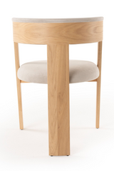 Wood Framed Curve Dining Chairs (2) | OROA Modern Washington | Oroa.com