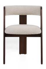 Wood Framed Curve Dining Chairs (2) | OROA Modern Washington | Oroa.com